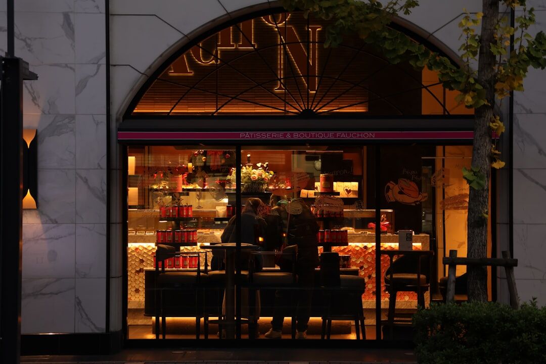 elegant customer service in luxury store